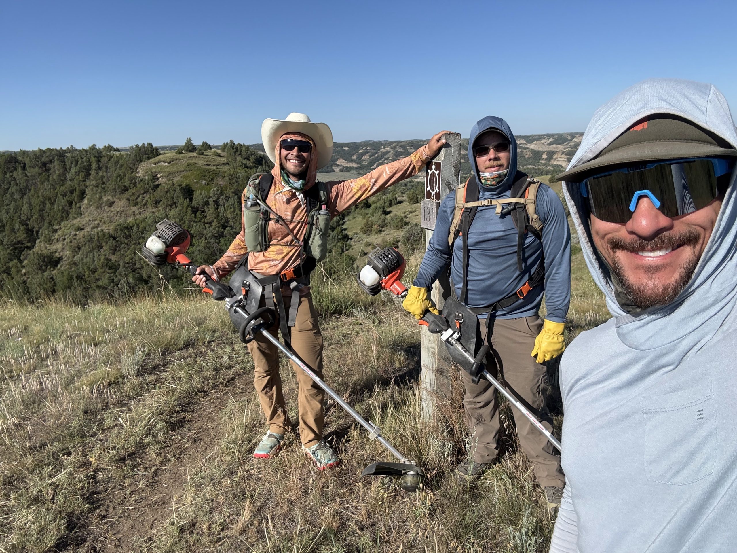 building the trails