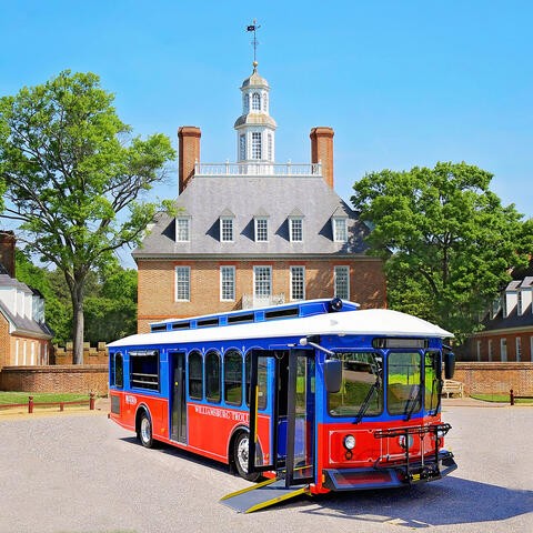 trolley bus