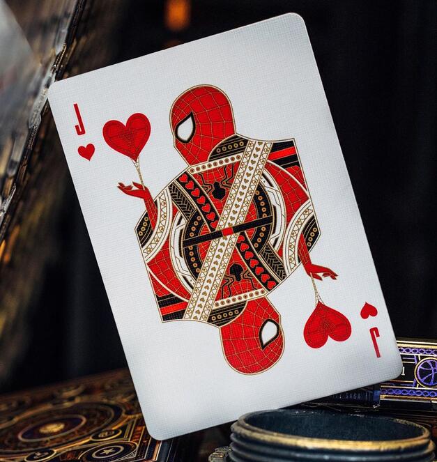 spider man playing card